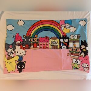 Set of 2 standard pillow shams, Hello Kitty friends